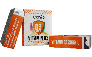 Real Pharm Vitamin D3 SOFT GEL 2000IU