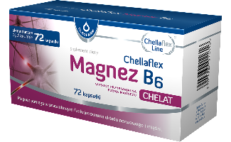 Chellaflex Magnez B6 72 kaps